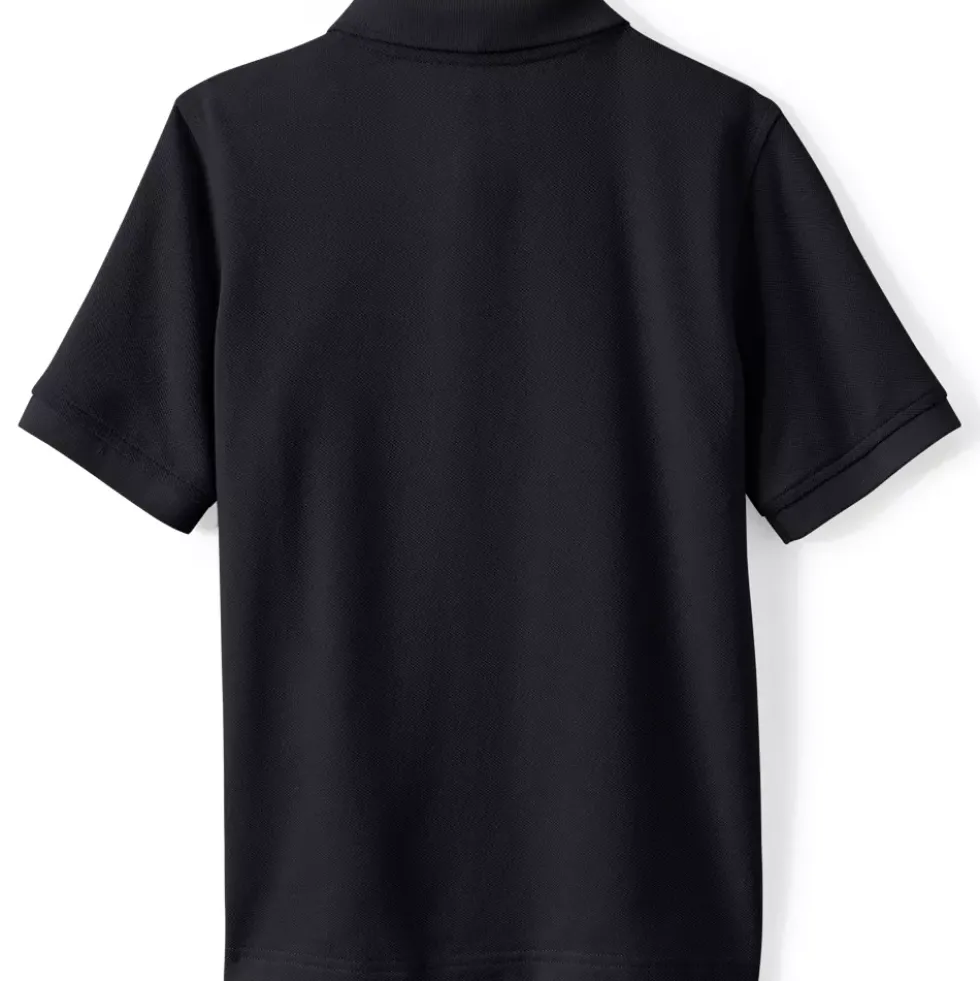 School Uniform Kids Short Sleeve Mesh Polo Shirt