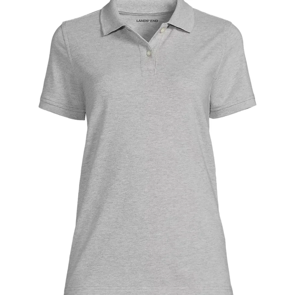 School Uniform Kids Short Sleeve Mesh Polo Shirt