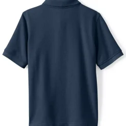 School Uniform Kids Short Sleeve Mesh Polo Shirt