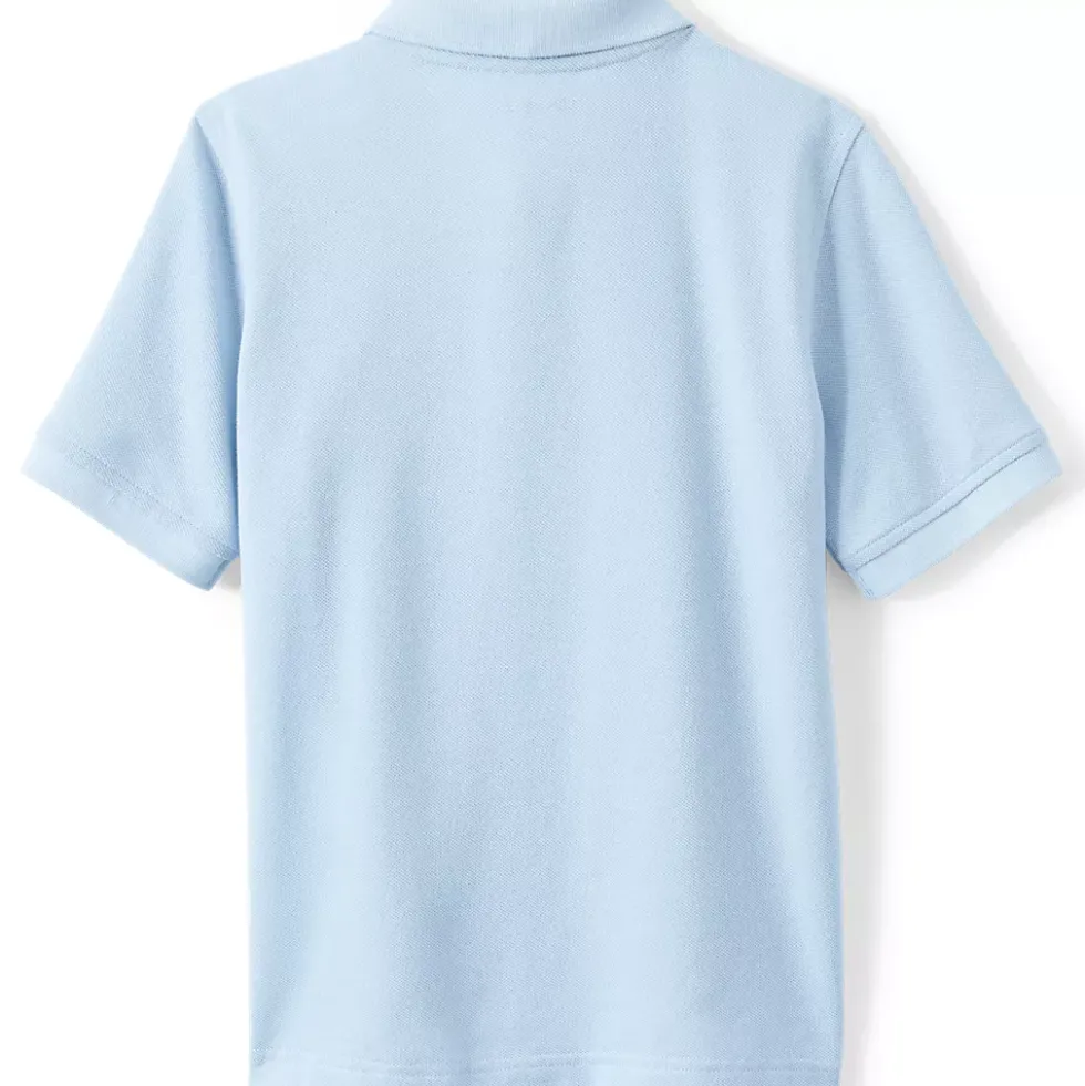 School Uniform Kids Short Sleeve Mesh Polo Shirt