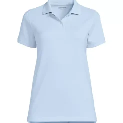 School Uniform Kids Short Sleeve Mesh Polo Shirt