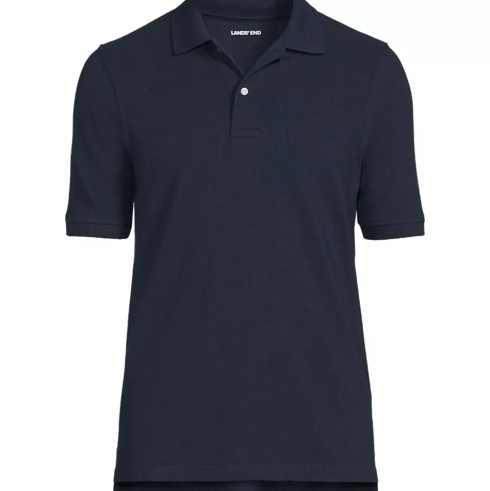 School Uniform Kids Short Sleeve Mesh Polo Shirt