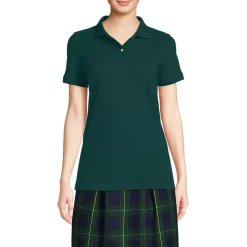 School Uniform Kids Short Sleeve Mesh Polo Shirt