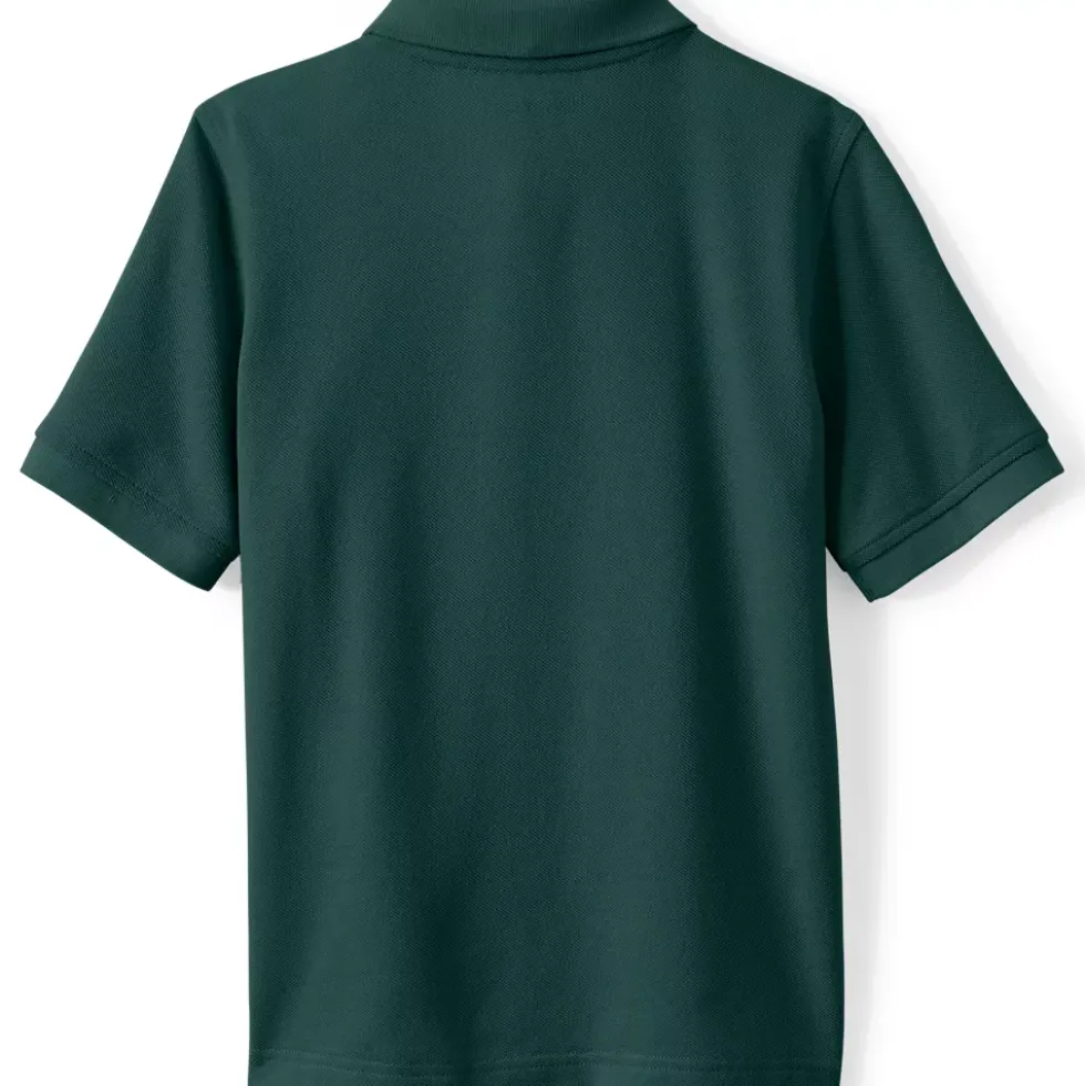 School Uniform Kids Short Sleeve Mesh Polo Shirt