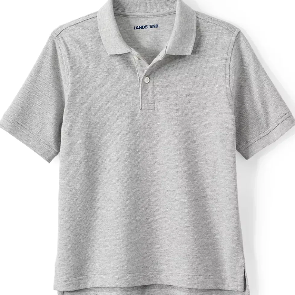 School Uniform Kids Short Sleeve Mesh Polo Shirt