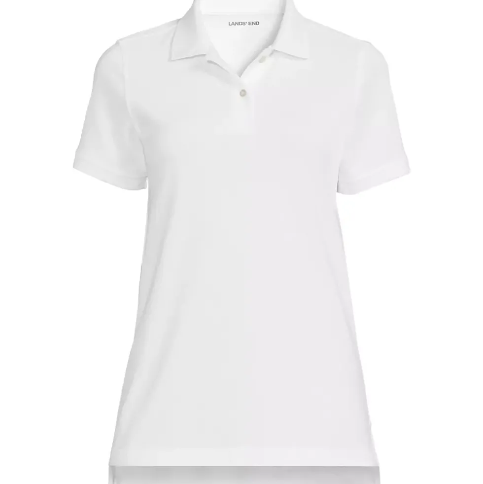 School Uniform Kids Short Sleeve Mesh Polo Shirt