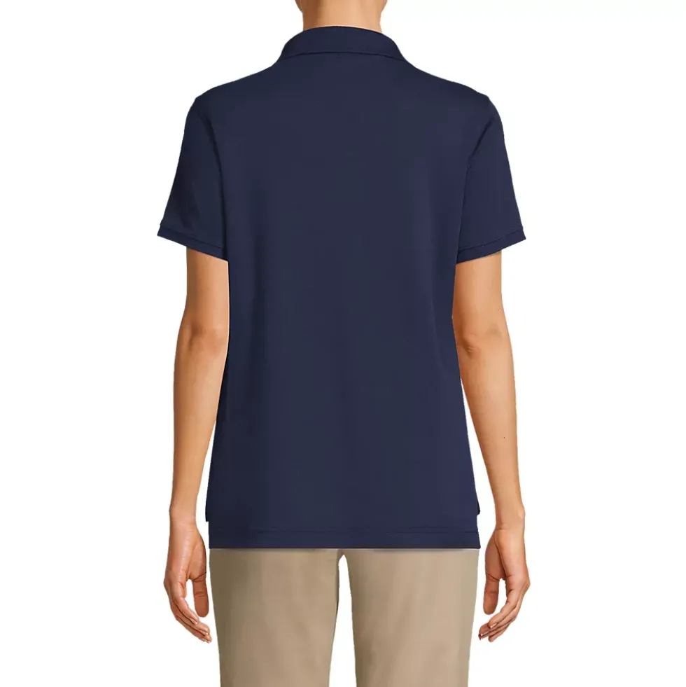 School Uniform Kids Short Sleeve Interlock Polo Shirt