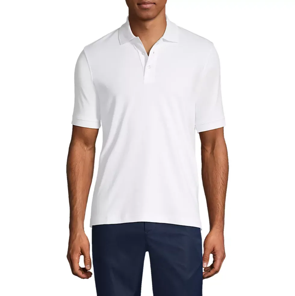 School Uniform Kids Short Sleeve Interlock Polo Shirt