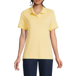 School Uniform Kids Short Sleeve Interlock Polo Shirt