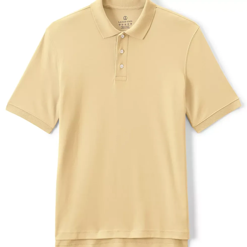 School Uniform Kids Short Sleeve Interlock Polo Shirt