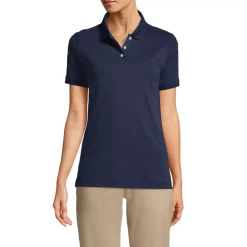 School Uniform Kids Short Sleeve Interlock Polo Shirt