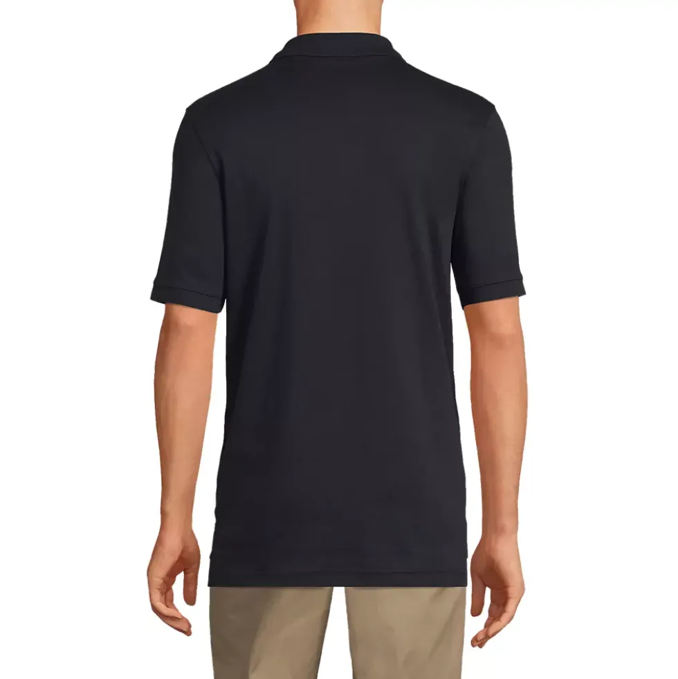 School Uniform Kids Short Sleeve Interlock Polo Shirt
