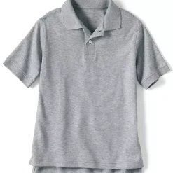 School Uniform Kids Short Sleeve Interlock Polo Shirt