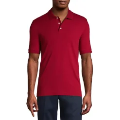 School Uniform Kids Short Sleeve Interlock Polo Shirt