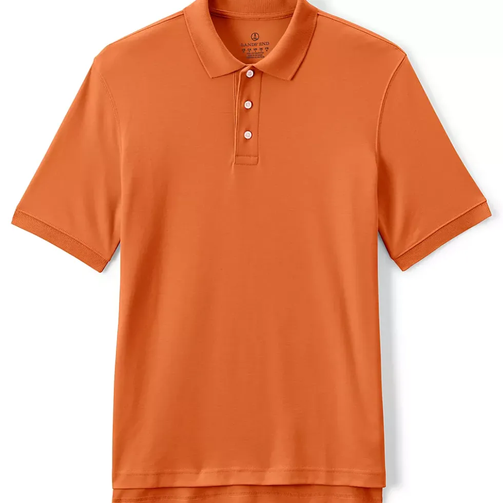 School Uniform Kids Short Sleeve Interlock Polo Shirt