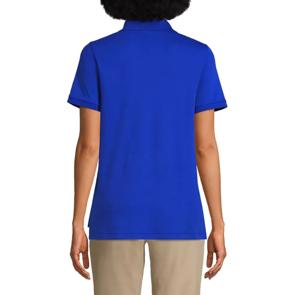School Uniform Kids Short Sleeve Interlock Polo Shirt