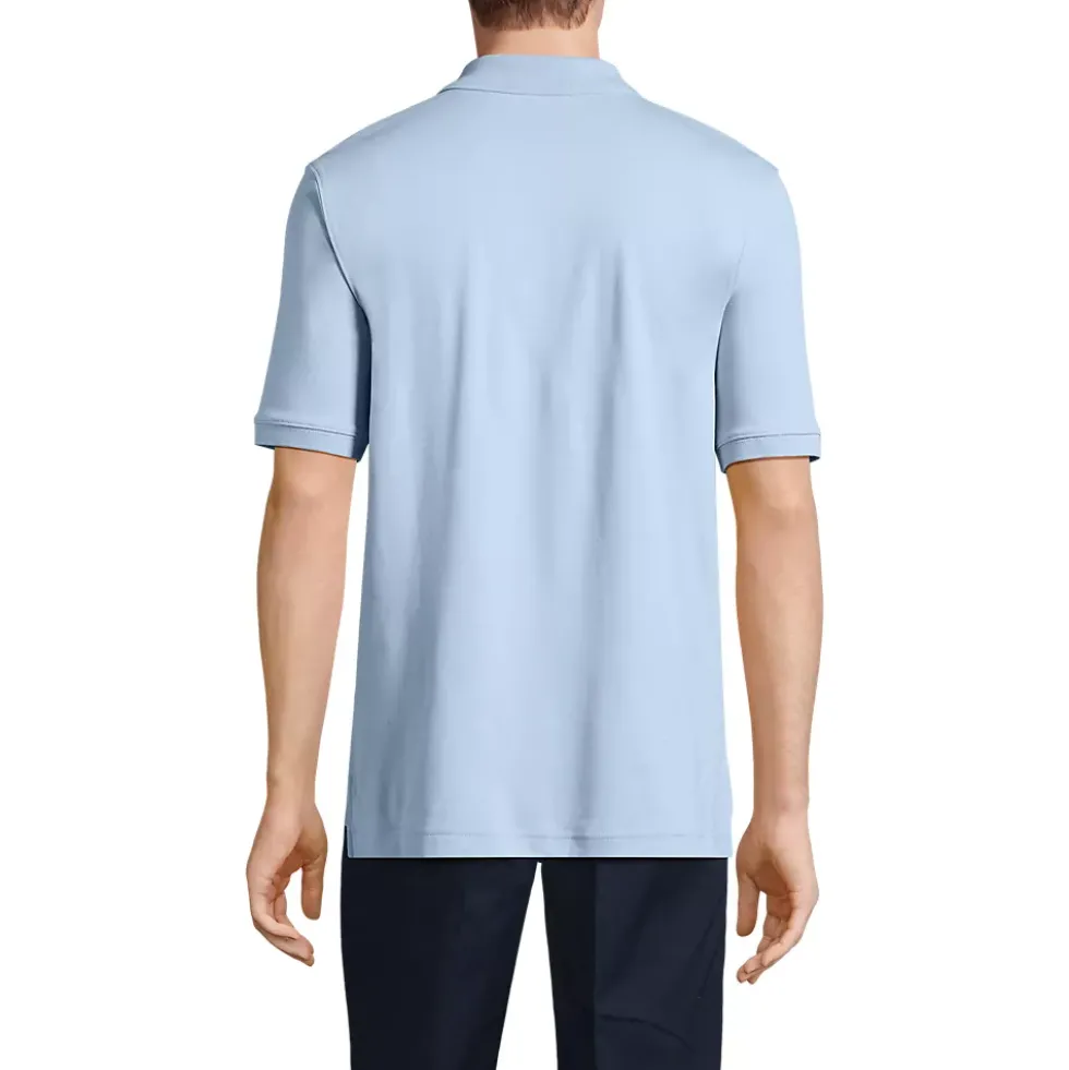 School Uniform Kids Short Sleeve Interlock Polo Shirt