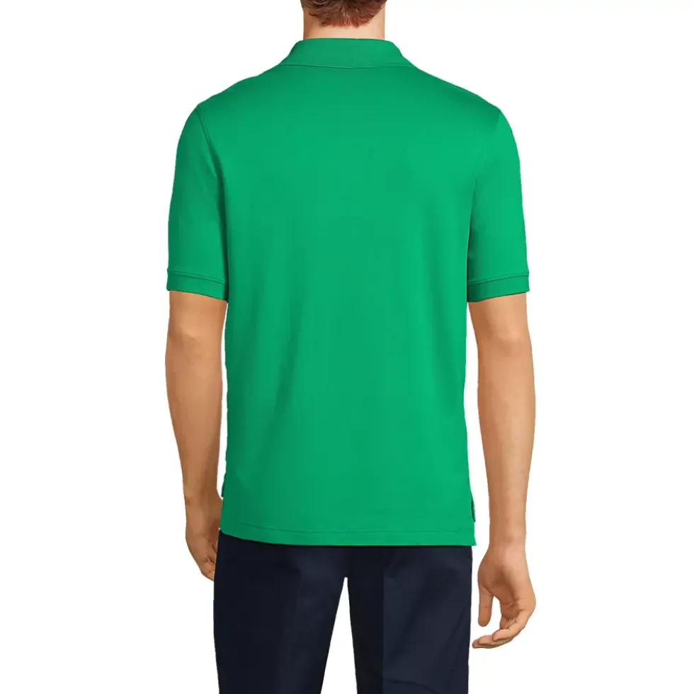 School Uniform Kids Short Sleeve Interlock Polo Shirt