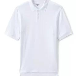 School Uniform Kids Short Sleeve Interlock Polo Shirt