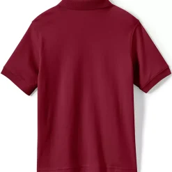 School Uniform Kids Short Sleeve Interlock Polo Shirt