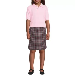 School Uniform Kids Short Sleeve Interlock Polo Shirt