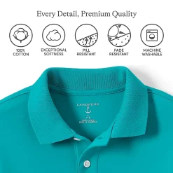 School Uniform Kids Short Sleeve Interlock Polo Shirt