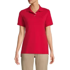 School Uniform Kids Short Sleeve Interlock Polo Shirt