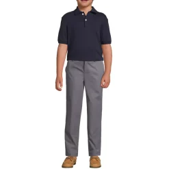 School Uniform Kids Short Sleeve Interlock Polo Shirt