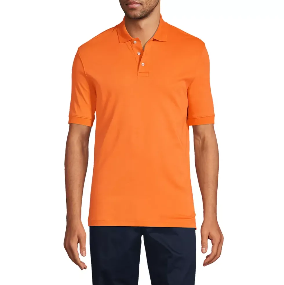 School Uniform Kids Short Sleeve Interlock Polo Shirt