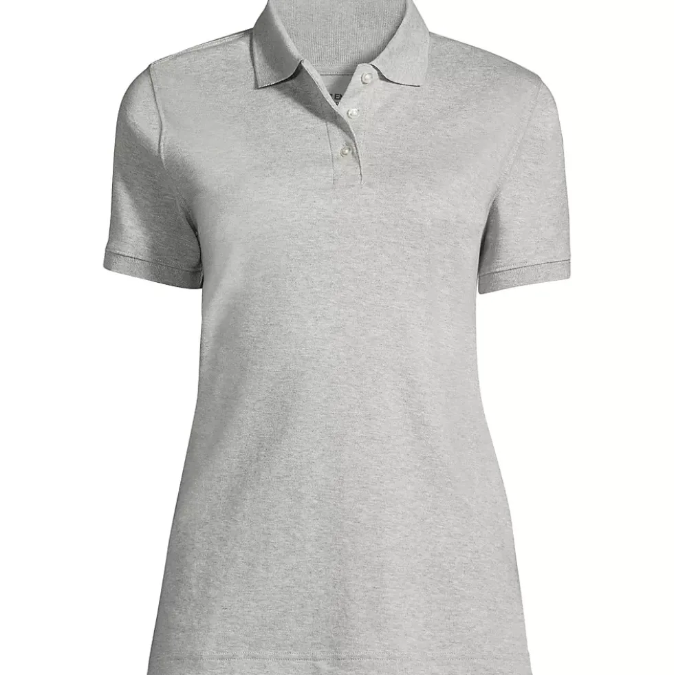 School Uniform Kids Short Sleeve Interlock Polo Shirt