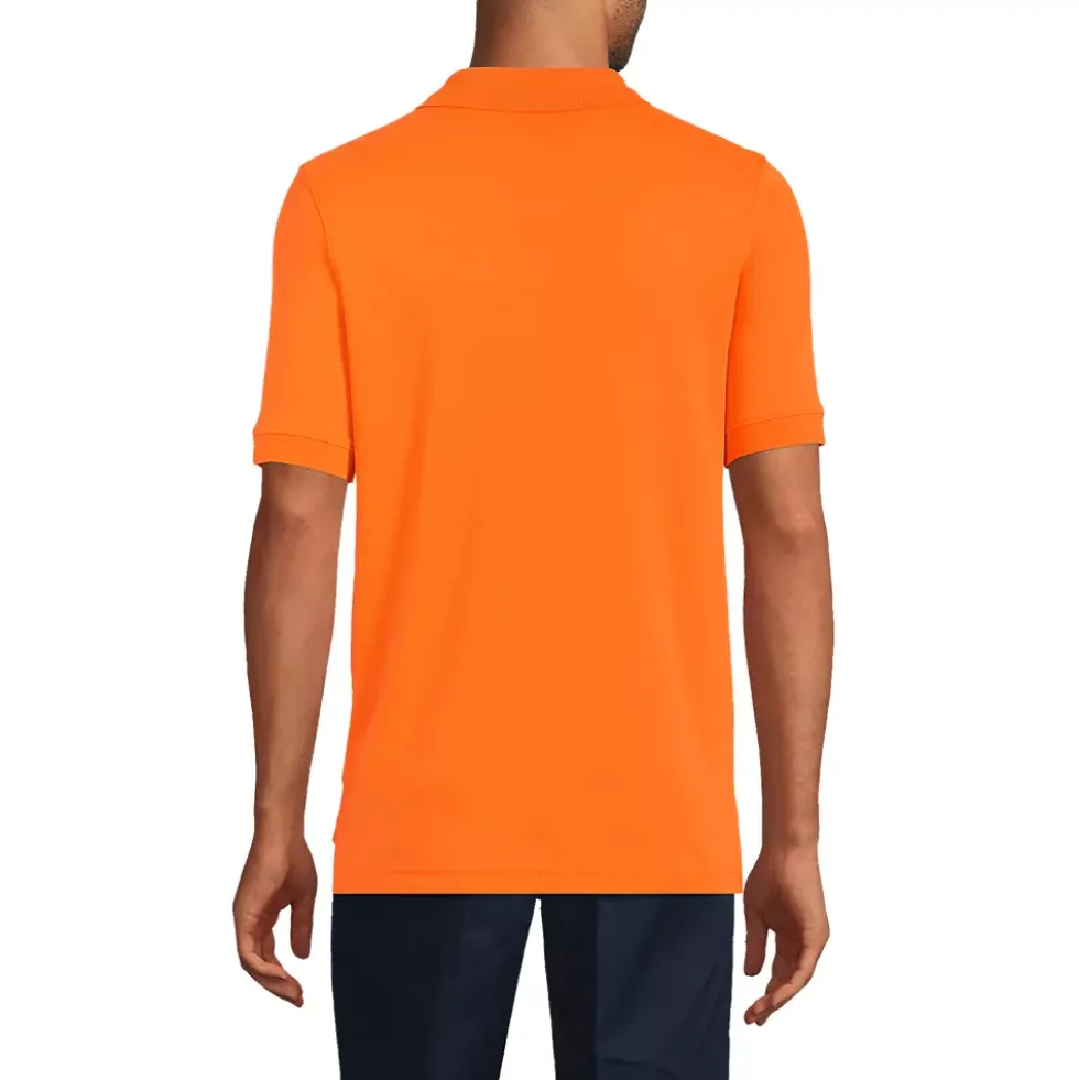 School Uniform Kids Short Sleeve Interlock Polo Shirt