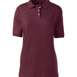 School Uniform Kids Short Sleeve Interlock Polo Shirt