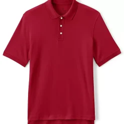 School Uniform Kids Short Sleeve Interlock Polo Shirt