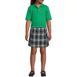 School Uniform Kids Short Sleeve Interlock Polo Shirt