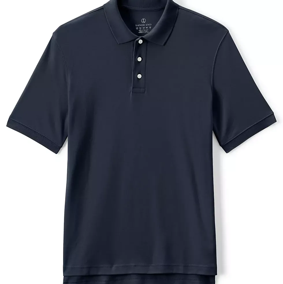 School Uniform Kids Short Sleeve Interlock Polo Shirt