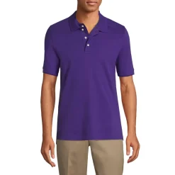 School Uniform Kids Short Sleeve Interlock Polo Shirt
