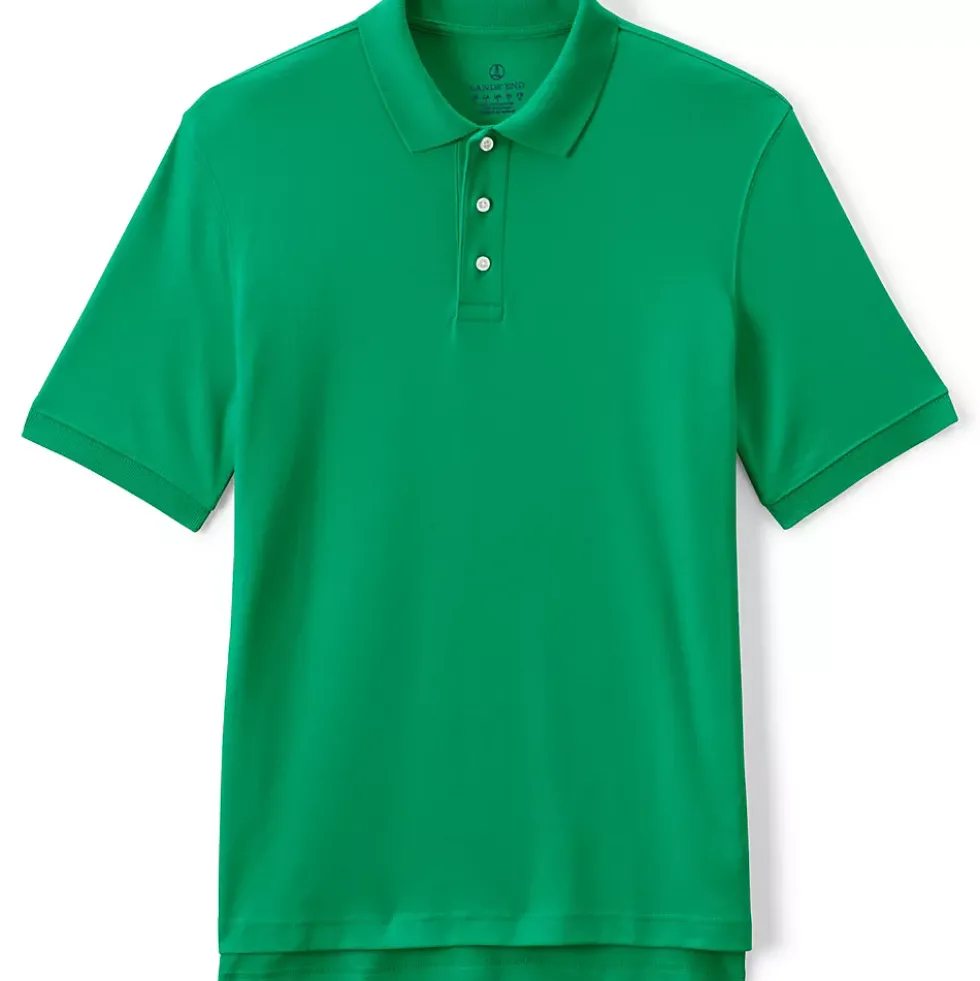 School Uniform Kids Short Sleeve Interlock Polo Shirt