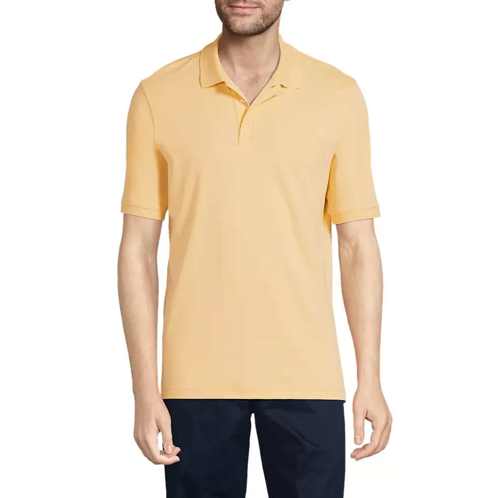 School Uniform Kids Short Sleeve Interlock Polo Shirt