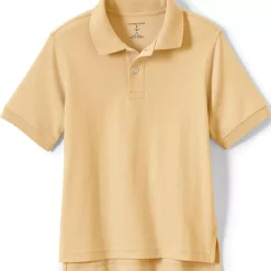 School Uniform Kids Short Sleeve Interlock Polo Shirt