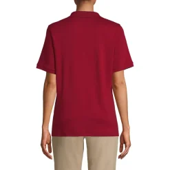 School Uniform Kids Short Sleeve Interlock Polo Shirt