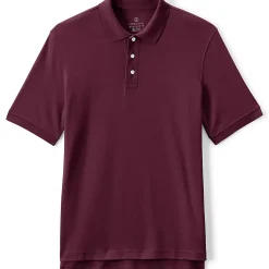 School Uniform Kids Short Sleeve Interlock Polo Shirt