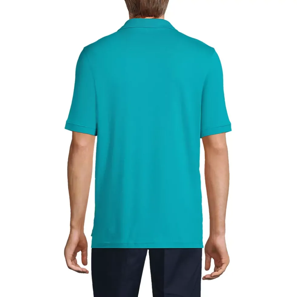 School Uniform Kids Short Sleeve Interlock Polo Shirt