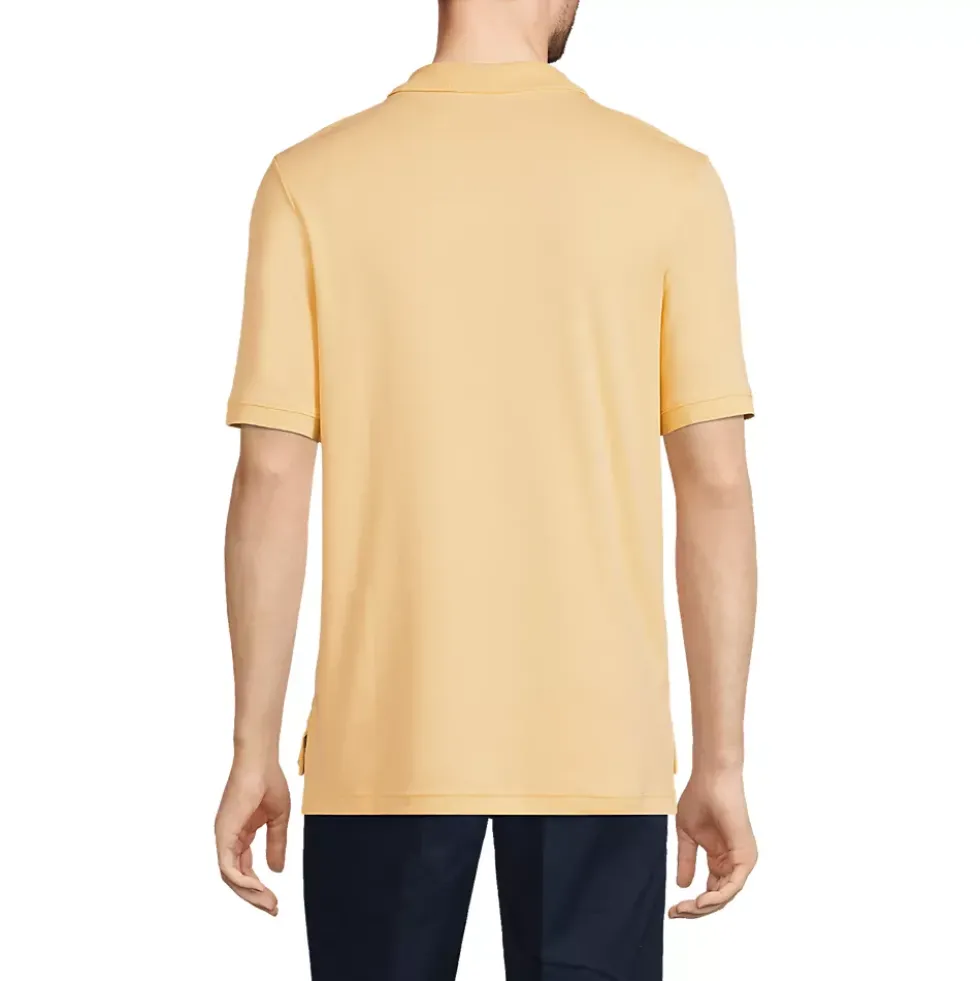 School Uniform Kids Short Sleeve Interlock Polo Shirt