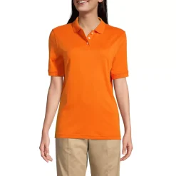 School Uniform Kids Short Sleeve Interlock Polo Shirt
