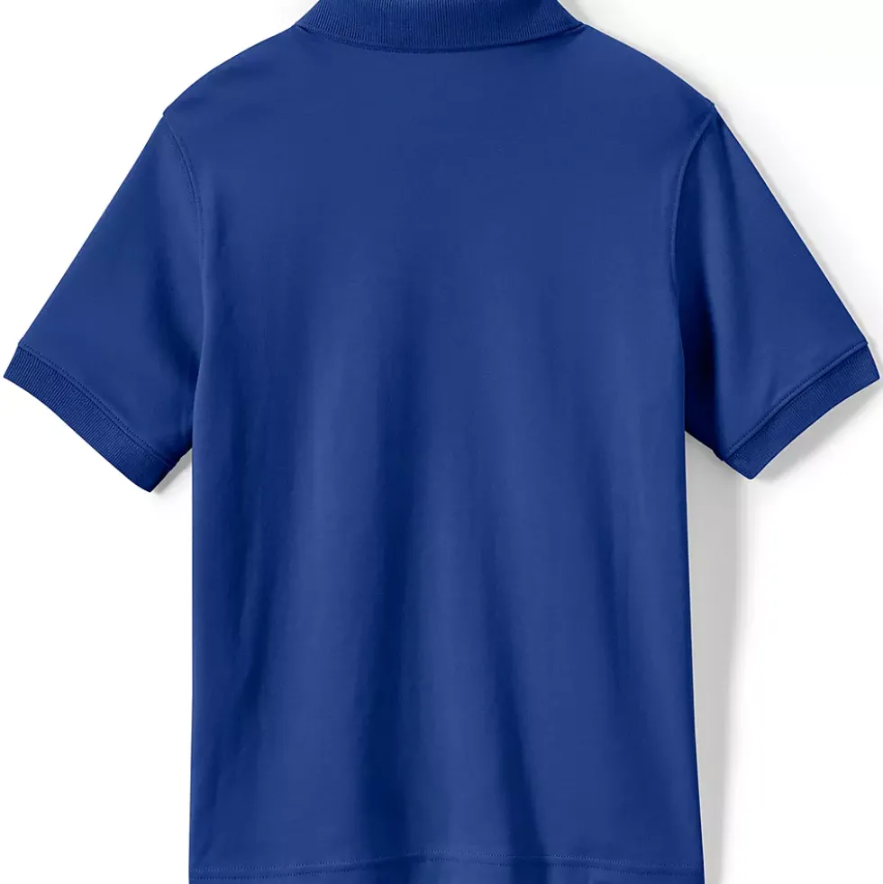 School Uniform Kids Short Sleeve Interlock Polo Shirt