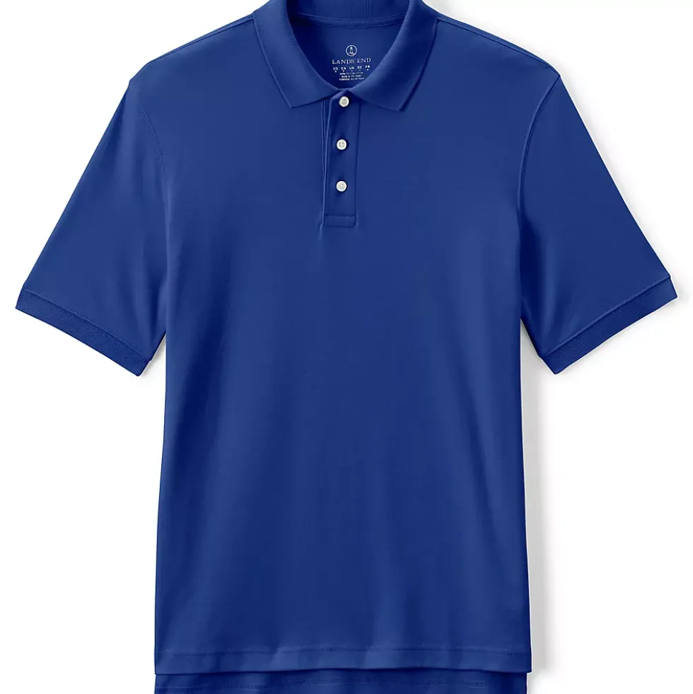 School Uniform Kids Short Sleeve Interlock Polo Shirt
