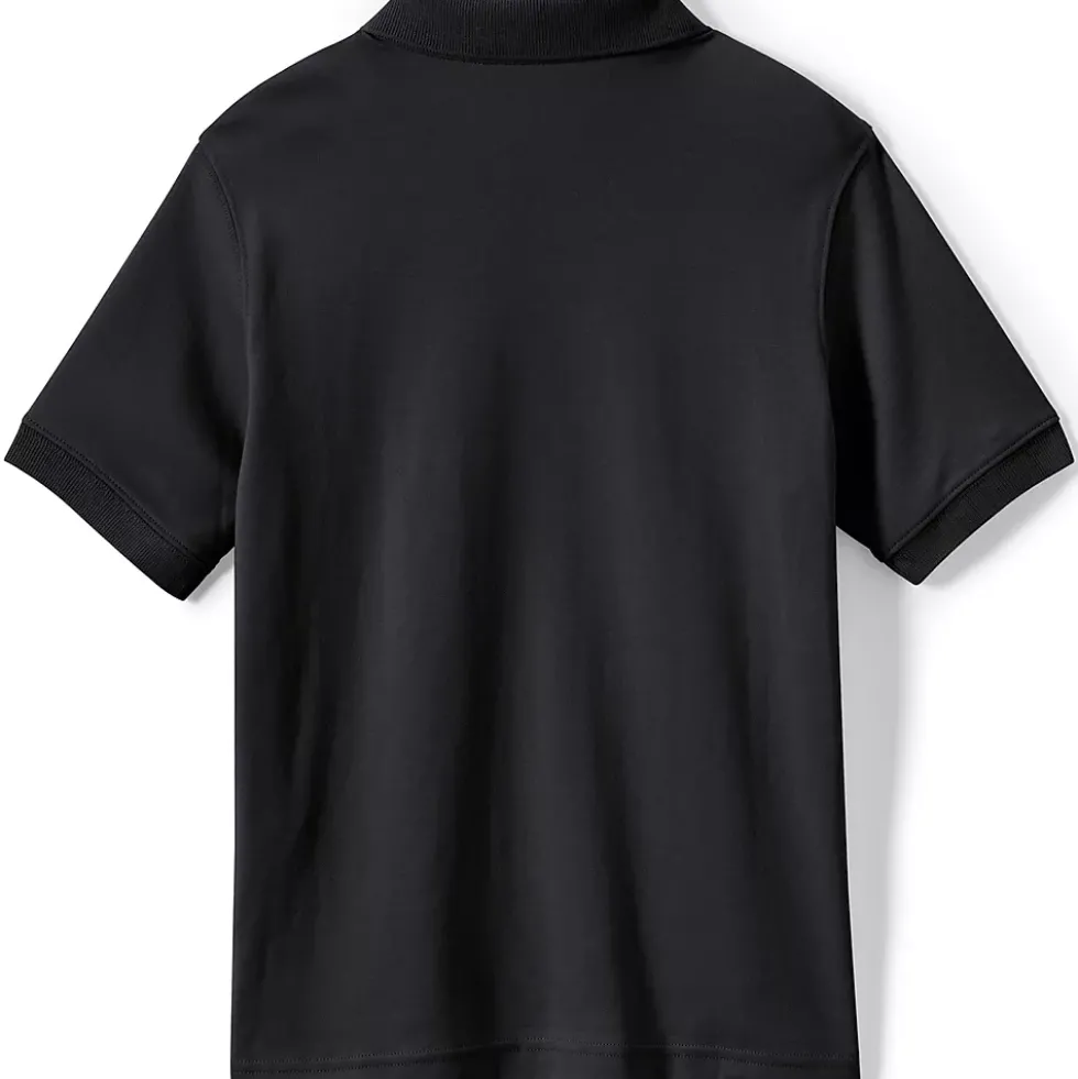 School Uniform Kids Short Sleeve Interlock Polo Shirt