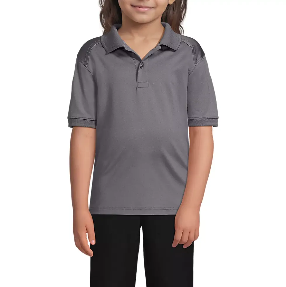 School Uniform Kids Short Sleeve Rapid Dry Polo Shirt