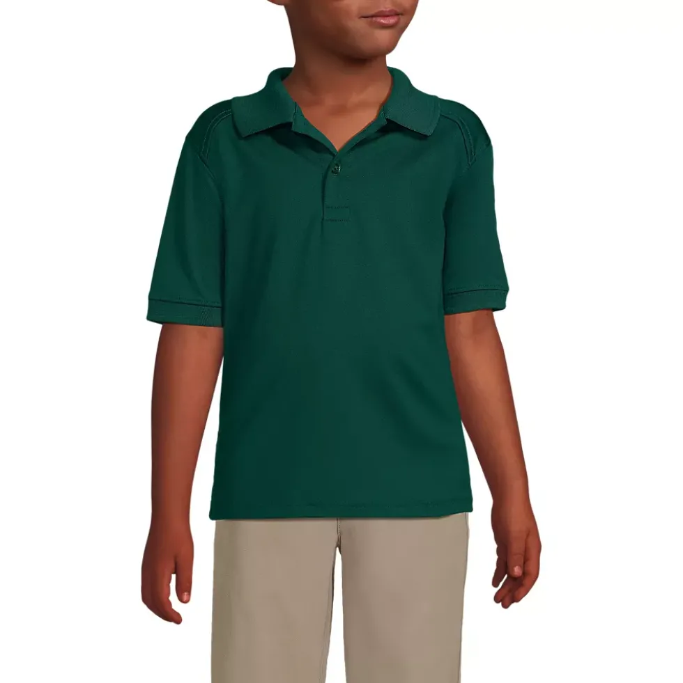 School Uniform Kids Short Sleeve Rapid Dry Polo Shirt