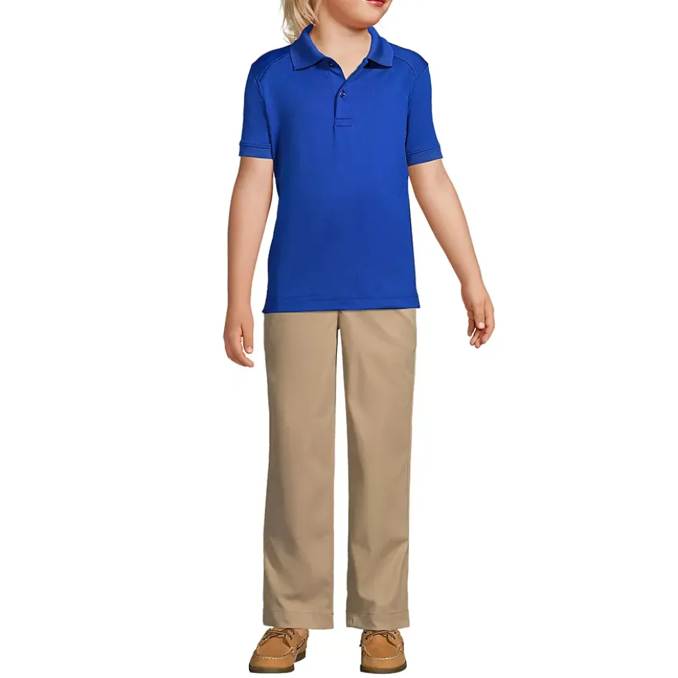 School Uniform Kids Short Sleeve Rapid Dry Polo Shirt
